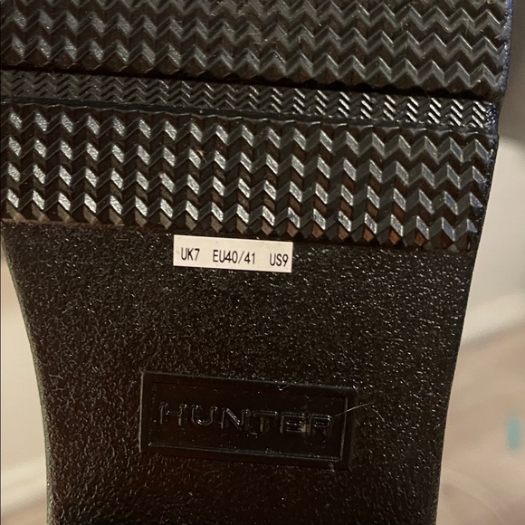 Hunter Glossy Black Waterproof Boots - Picture 5 of 8